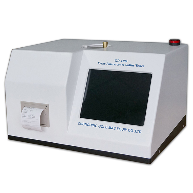 Analyseur de soufre à fluorescence X rapide et précis automatique pour les mazouts
