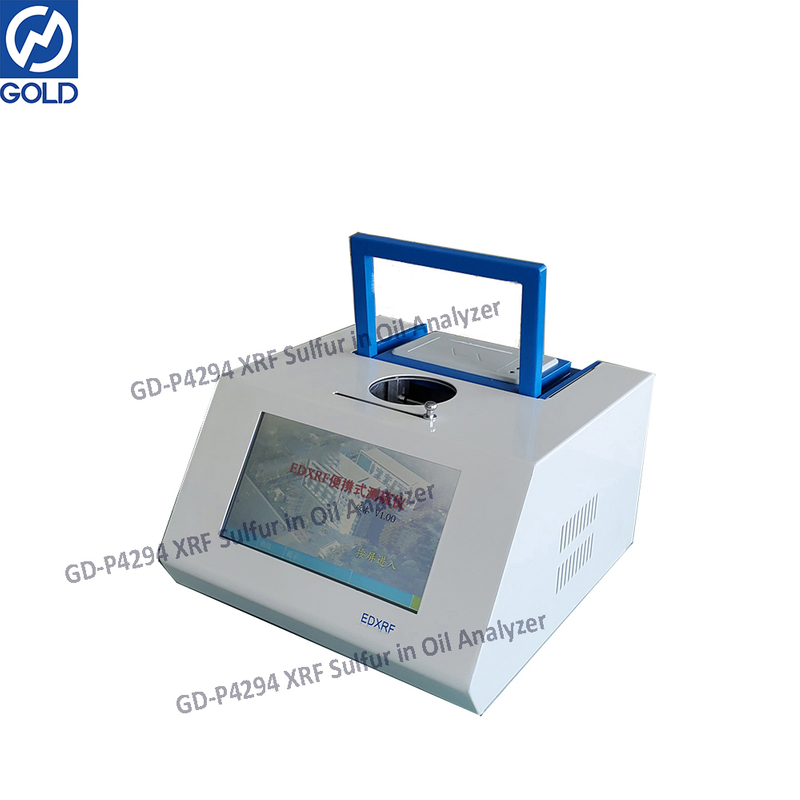 GD-P4294 Analyseur de soufre-in-huile de fluorescence portable à rayons X