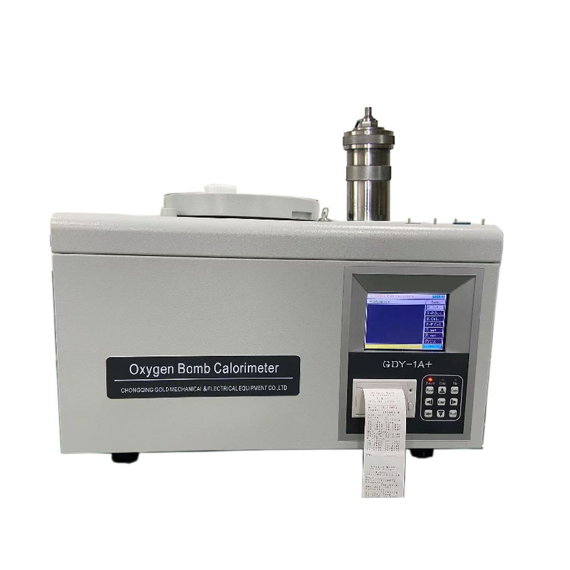 Équipement de test de laboratoire Équipement de test de valeur calorifique avec écran LCD