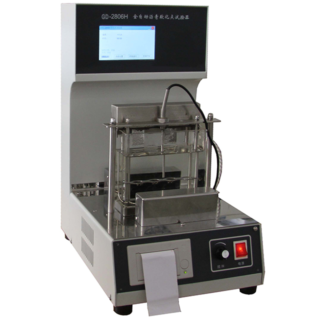 Testeur de point d'adoucissement automatique de gd-2806H d'asphalte automatique
